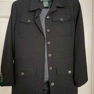 Ralph Lauren Black Military Jacket